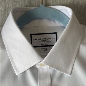 Charles Tyrwhitt White Men's Shirt 15.5x33 extra slim fit (never worn)